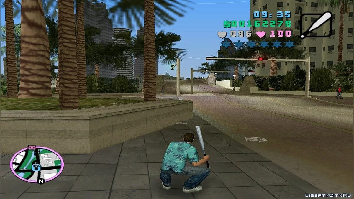 GTA San Andreas baseball bat to Vice City / GTA Vice City