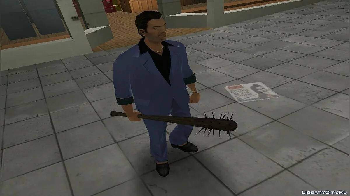 Manhunt spiked bat to Vice City / GTA Vice City