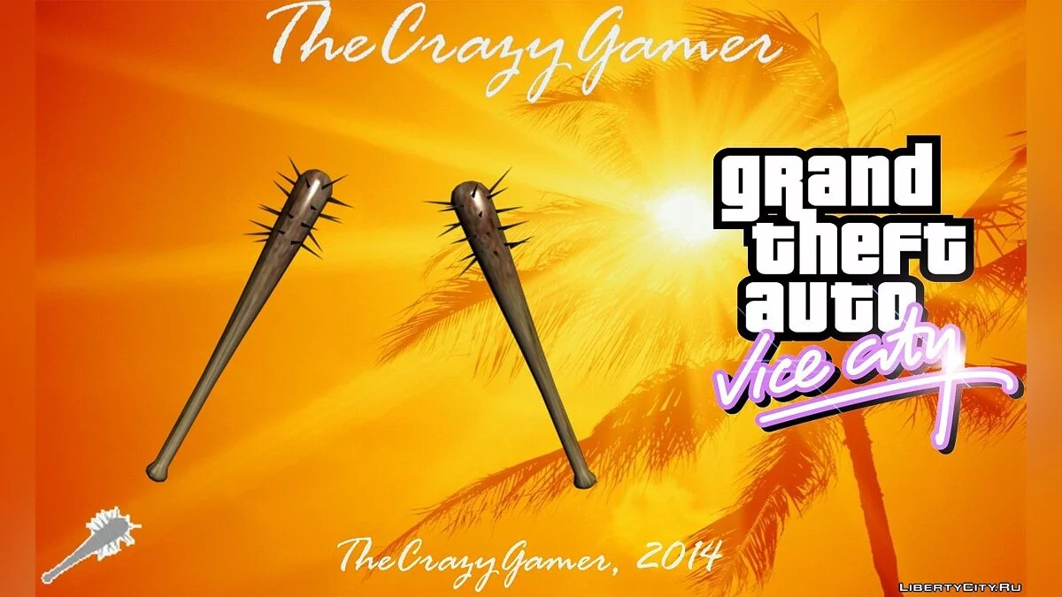 Manhunt spiked bat to Vice City / GTA Vice City