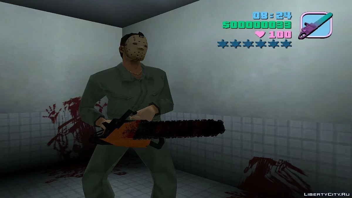 Бензопила из Postal 2 Eternal Damnation / GTA Vice City