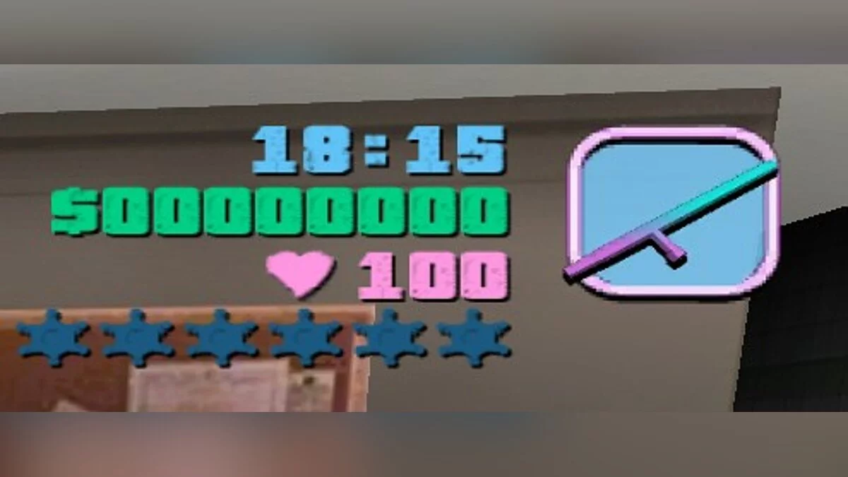 Полицейская дубинка из Postal 2 / GTA Vice City