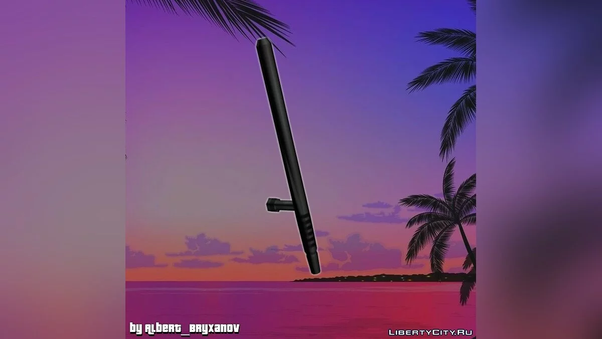 Полицейская дубинка из Postal 2 / GTA Vice City