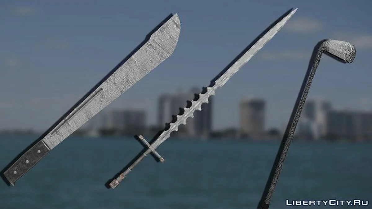 Сборник холодного оружия / GTA Vice City